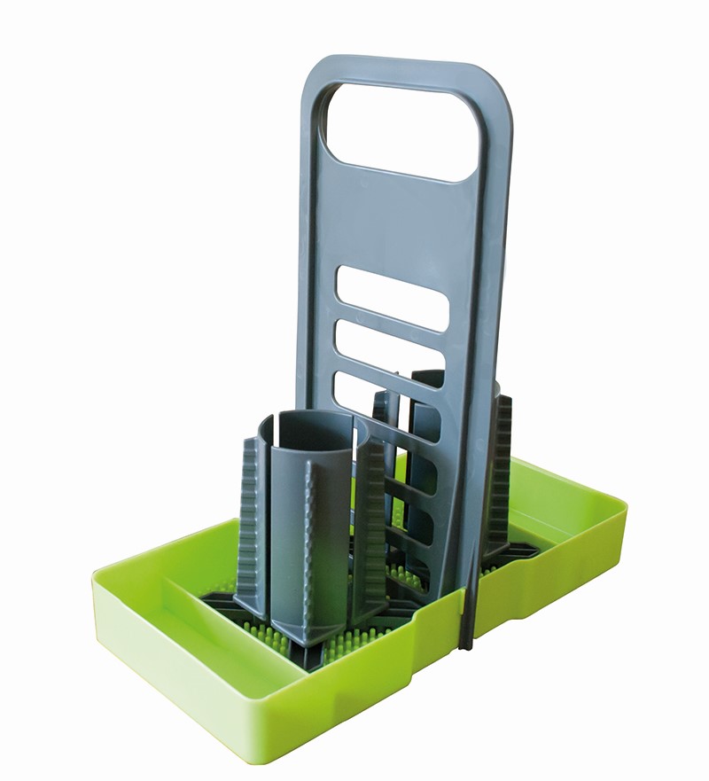 Dörr Flaschenhalter Multi Tray OELE lime-dunkelgrau