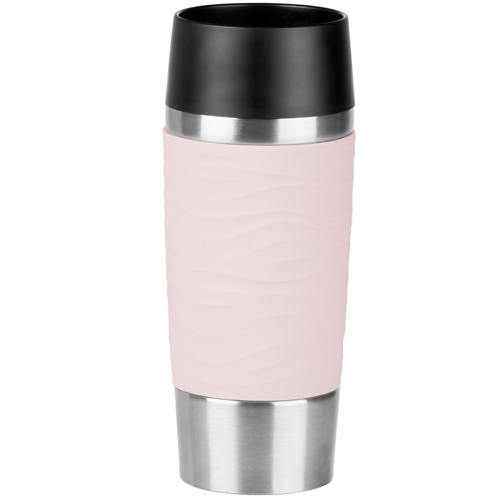 emsa travel mug waves rosa