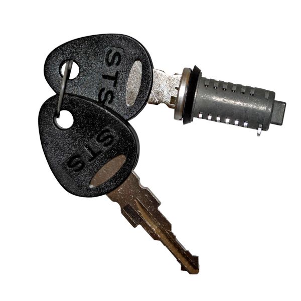 STS 1 Steckschließzylinder und 2 Schlüssel 2,5 mm