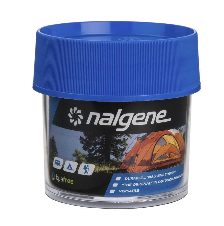 Nalgene Dose Polycarbonat blue 125 ml Hals Ø 63 mm