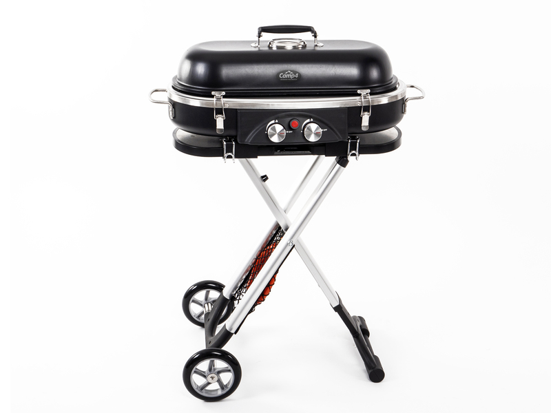 Camp4 Gas Trolley Grill 50 mbar 2 Kochplatten