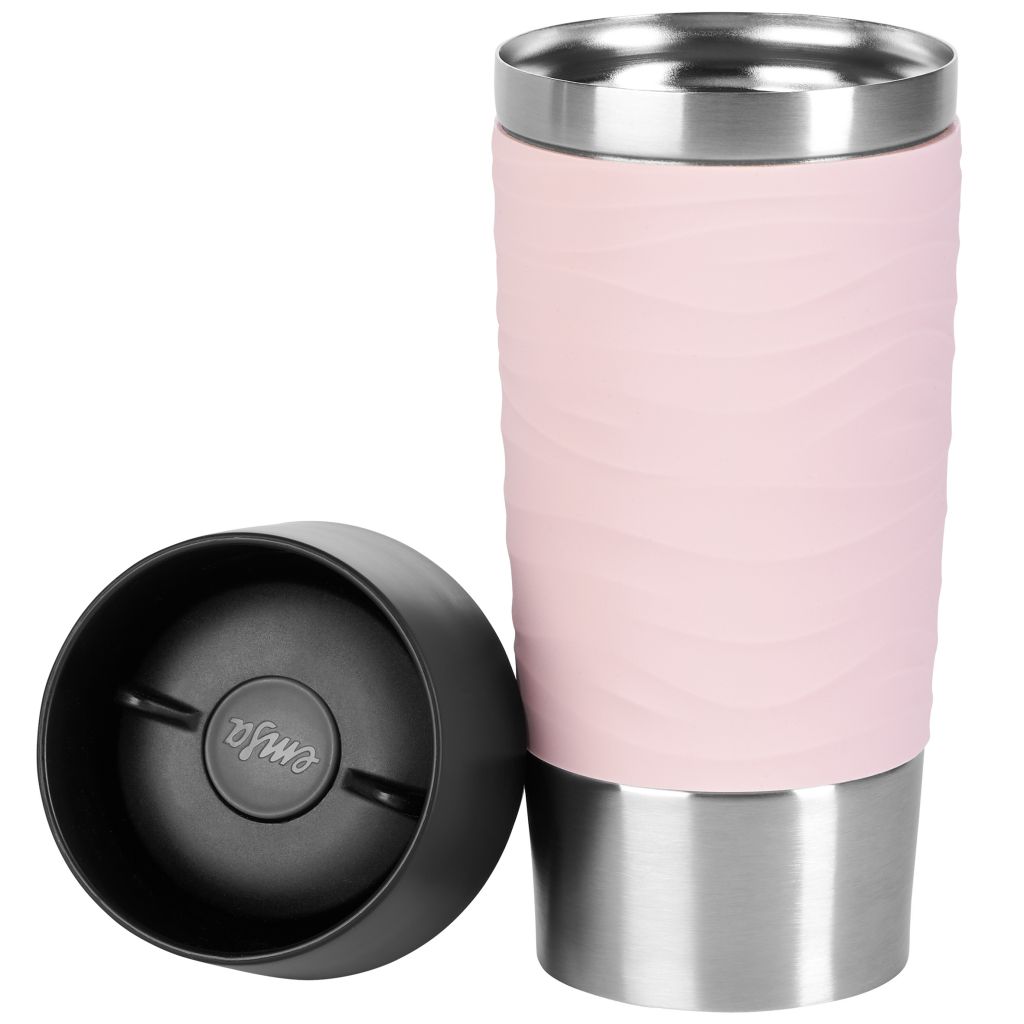 emsa travel mug waves rosa